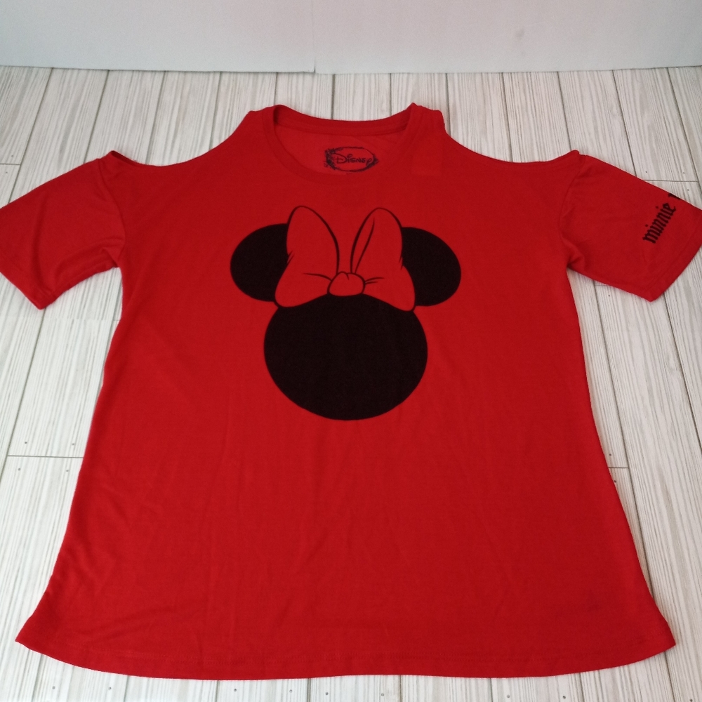 Disney Minnie Mouse Cold Shoulder Tee